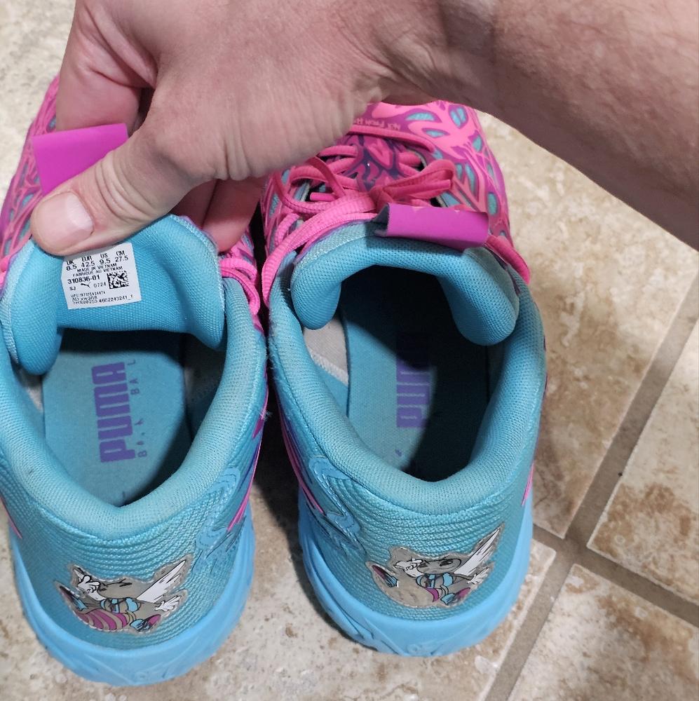 PUMA MB.04 Lamelo Ball Hornets Iridescent Poison Pink Deep  display picture 3