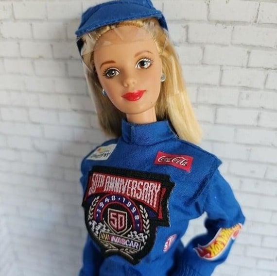 Mattel Barbie 1998 NASCAR 50th Anniversary Doll Original Outfit