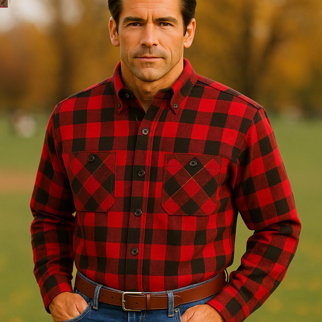 Chemise Vintage Homme – Flanelle De Chamois Mossy Oak – Taille XL – Made In USA