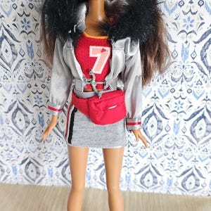 Mattel Barbie Fashion Fever 2004 Kayla H0662 Silver Jacket Fashion Doll Vintage