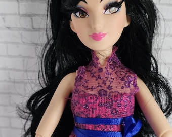Hasbro Disney Princess Style Series Mulan Fashion Doll Wave #2 Articulated Rare