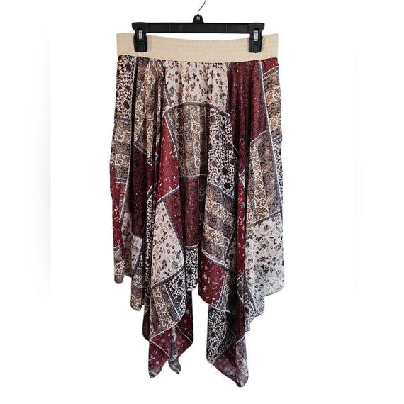 Metro Wear Medium Boho Patchwork Handkerchief Mid… - image 2