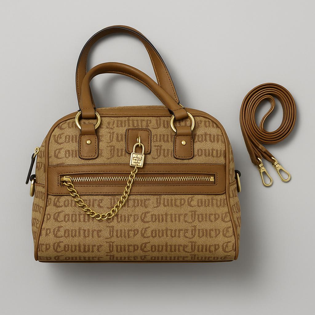 m*o様 Juicy Couture ブラウン ハンドバッグ Juicy Couture Daydreamer Bag Chocolate