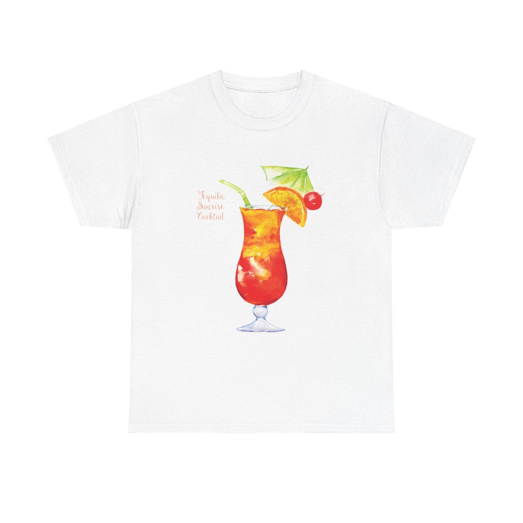 Tequila Sunrise Shirt Etsy