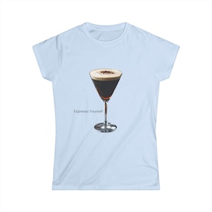 Espresso Martini Tee, Espresso top, Espresso Martini, Women’s t-shirt, Fun tees