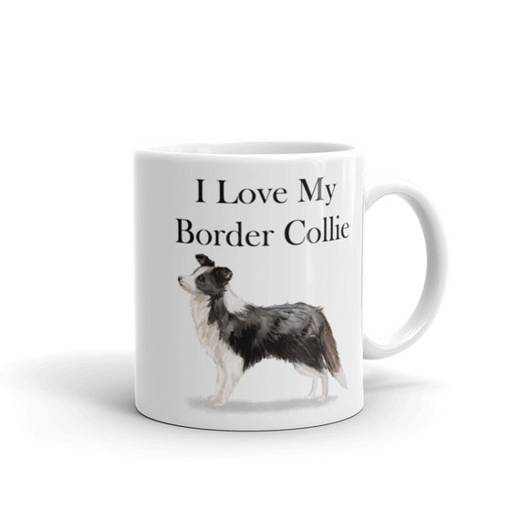 Kaffeetasse Tasse Becher Border Collie Hund Spruch Hundebesitzer Geschenk 