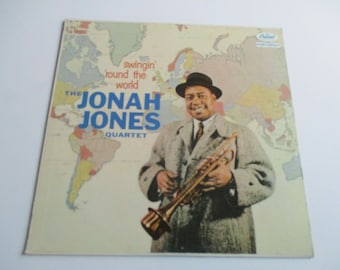 The Jonah Jones Quartet  Swingin' 'round The World Vinyl LP 1959 Capitol T1237Mono