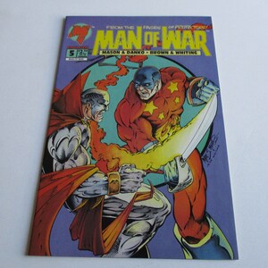 Man Of War Vol 1 No 5 Malibu Comics August 1993 VF- 9.0