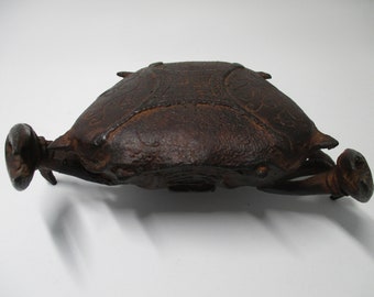 Metal Art Crab Vintage Primitive Metal Crab Artisan Crafted Rustic Sculpture