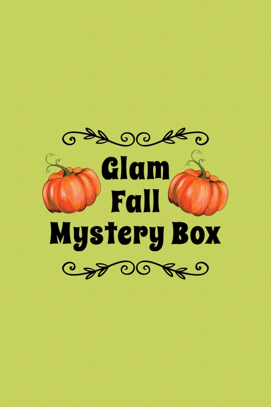 Glam Fall Mystery Box, Fall Decor, Embellishments, Home Decor Etsy