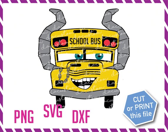 Miss Fritter Cars Bus Birthday Etsy UK