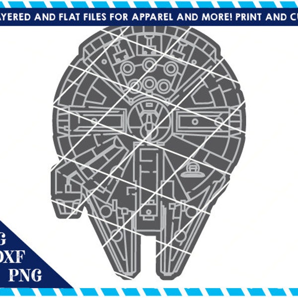 Millenium Falcon | With and Without Mickey Ears | Bonus Phrases