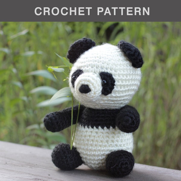 Crochet Baby Panda Amigurumi Pattern - Crochet Baby Panda Pattern - Amigurumi Toy Pattern - Handmade Soft Toy Pattern