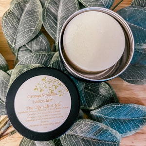 Eco Friendly Shea Butter Solid Lotion Bars