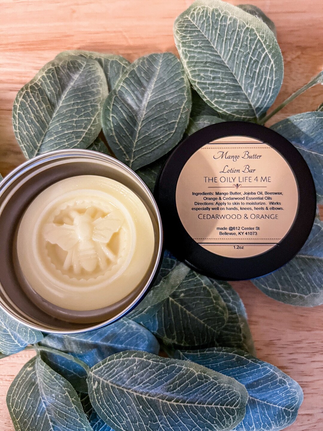 All Natural Mango Butter Lotion Bar Etsy