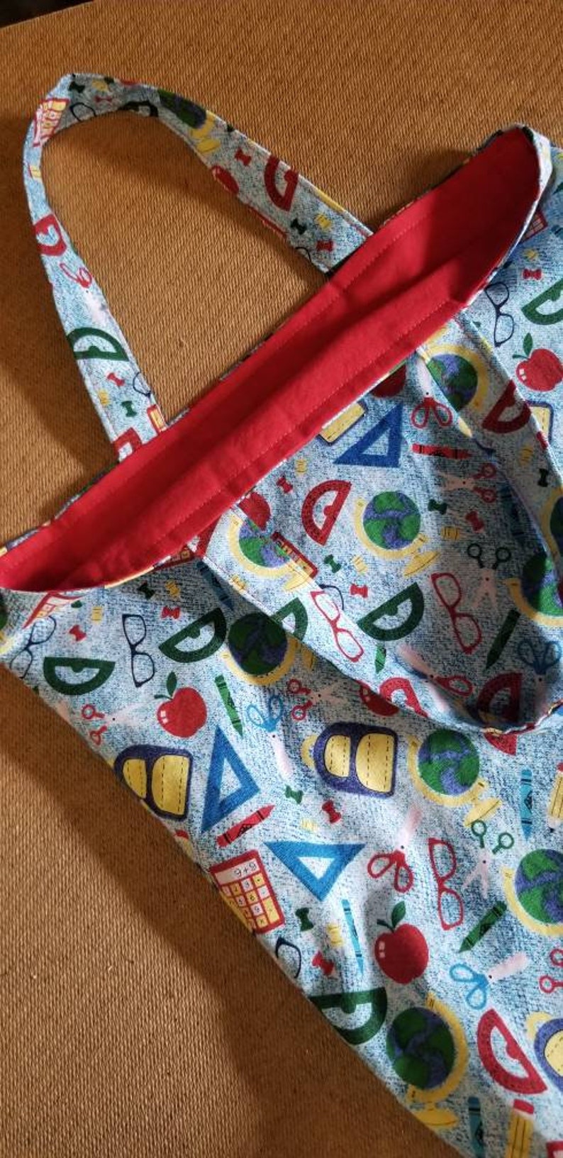Book Bag School Bag Tote Bag Overnight Bag Teacher Gift