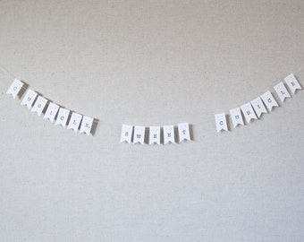 Tiny &quot;Cubicle, Sweet Cubicle&quot; Bunting, Miniature Desk Sign, Coworker Gift, Desk Accessory