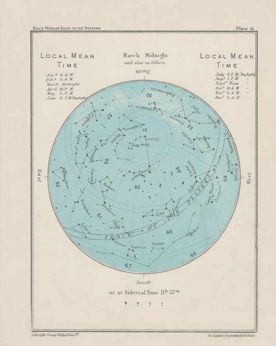 Local Star Chart