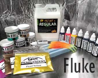 NEW Liquid Plastic SUPER STARTER Set Kit Swimbait Mold Plastisol Fishing  Lure Making Kit, Easy to Learn & Fun - Etsy
