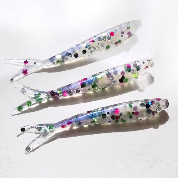New 50 Pack Rainbow Trout Slabtastic Minnow 1 Ice Micro Etsy