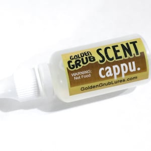 New 1 OZ CAPPUCCINO SCENT Coffee Lure Making Fishing Soft Plastic Bait plastisol