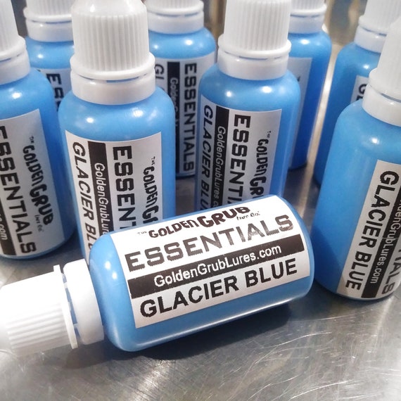 1 OZ GLACIER BLUE Essentials Liquid Color for Making Plastic