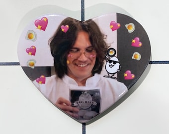 Maxmoefoe Cold Ones Little Fella Eggwave Sparkly Heart Badge