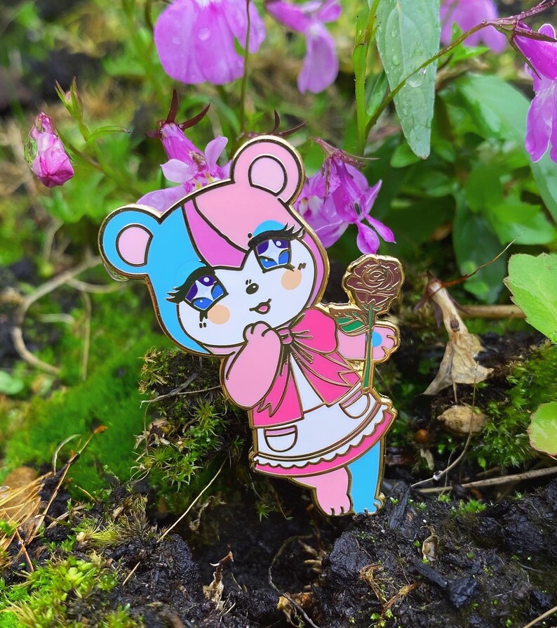 Judy Animal Crossing New Horizons Gold Hard Enamel Pin | Etsy