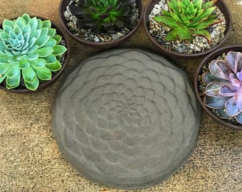 Succulent Stepping Stone Casting Molds 3pc