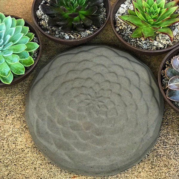 Succulent Stepping Stone Casting Molds 3pc