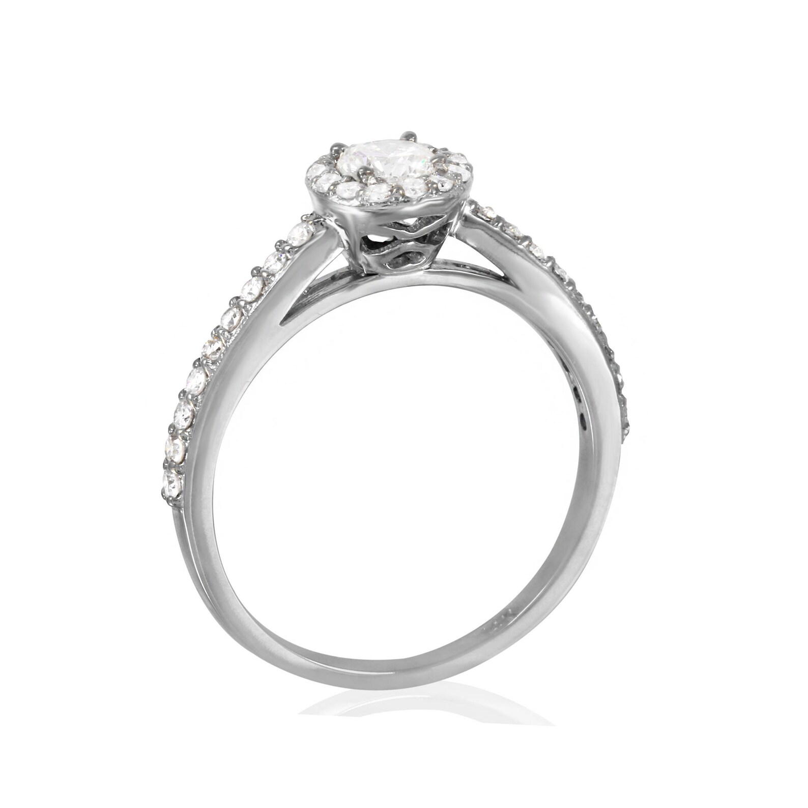 Women's Diamond Engagement Ring Etsy