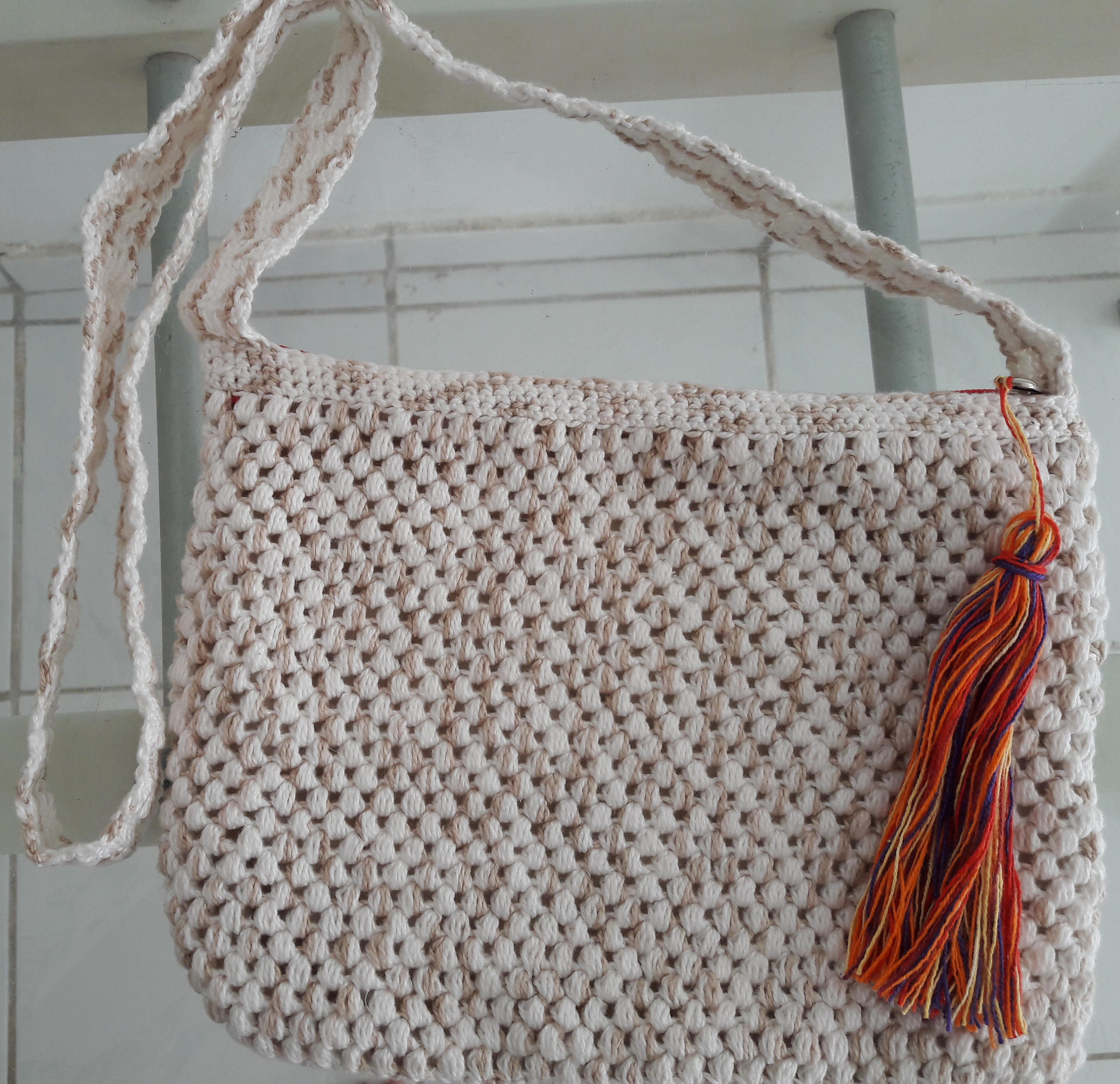 crochet bolsa thread