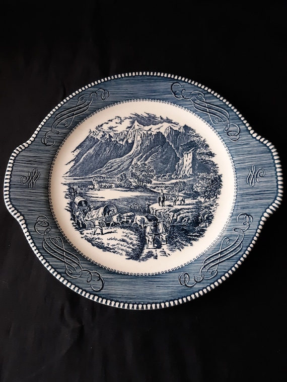 Currier and 2025 ives platter