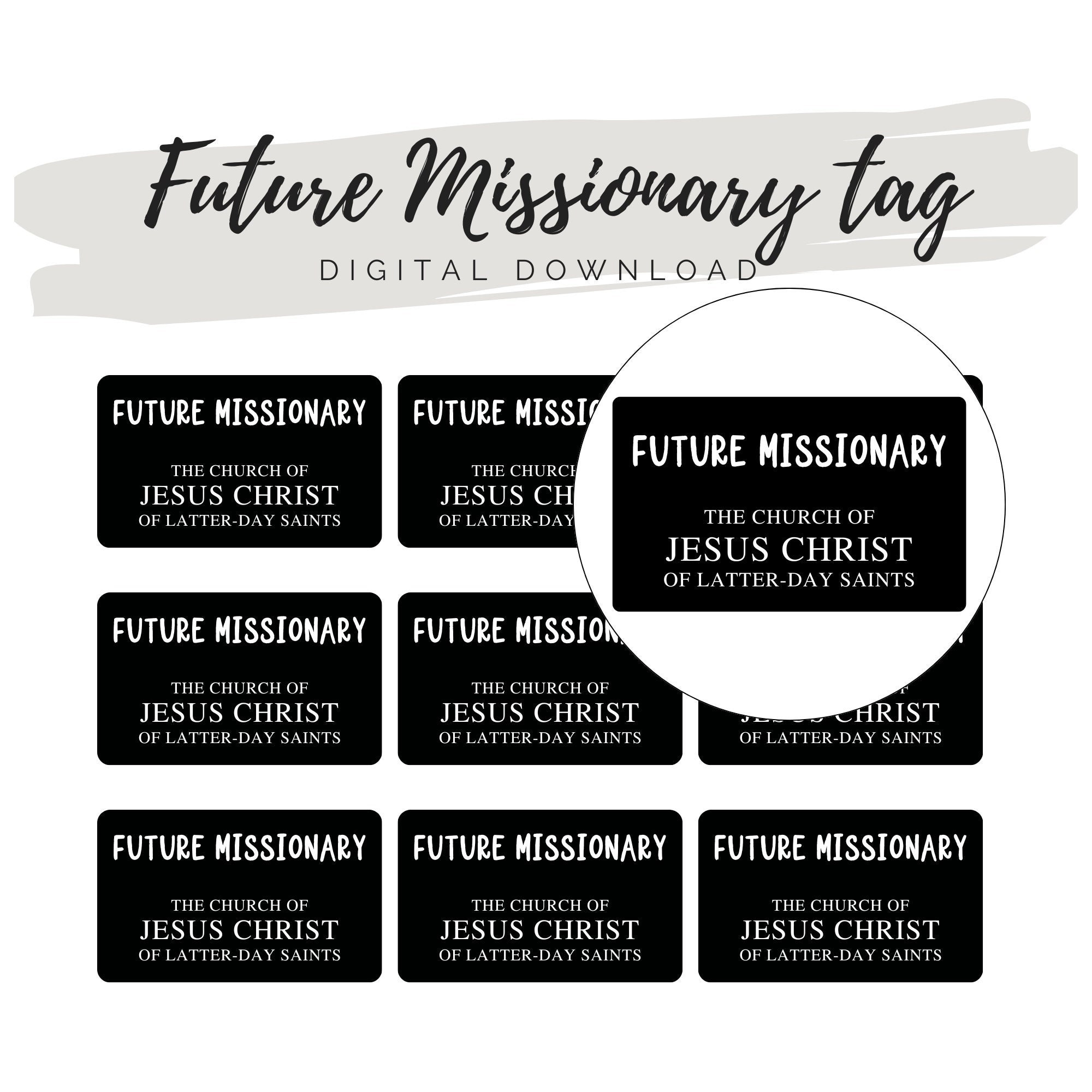 Future LDS Missionary Nametag Printable, LDS Missionary Tag, Missionary Month, Lds Primary Mission, Lds Elder Nametag, Lds Sister Nametag - Etsy future-lds-missionary-nametag-printable-lds-missionary-tag-missionary-month-lds-primary-mission-lds-elder-nametag-lds-sister-nametag-etsy