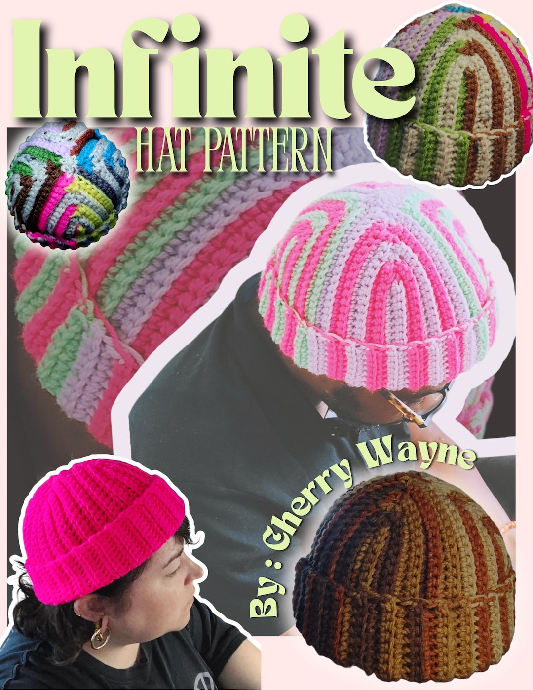 Infinite Hat PATTERN ONLY - Etsy