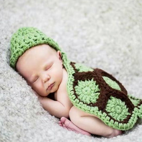 Newborn Turtle Hat Etsy