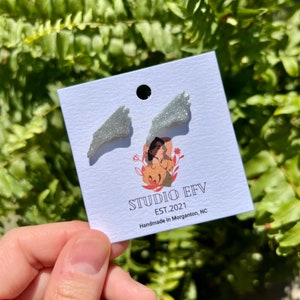 NC Earrings, North Carolina Jewelry, North Carolina Earrings, Tar Heels Earrings