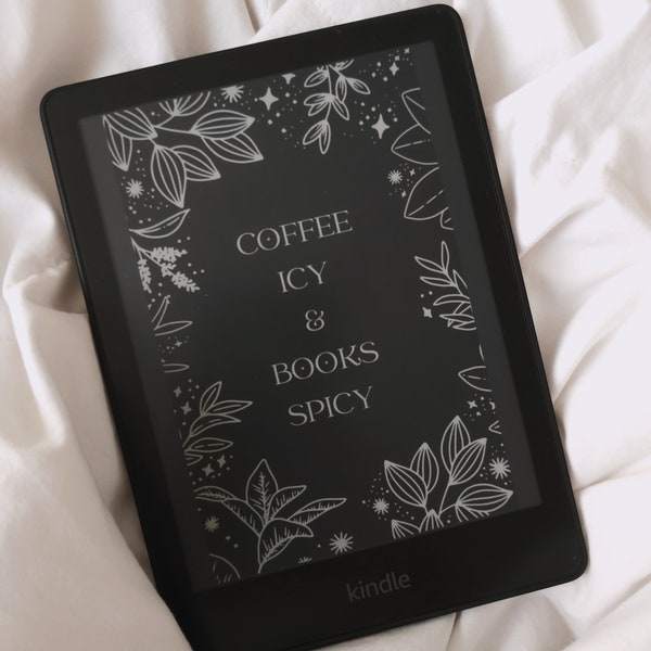 Coffee And Spicy Book Kindle Screensaver