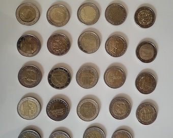 2 euro RARE coins