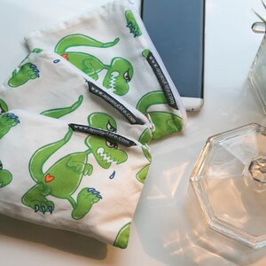 Joli sac à main de pièce de monnaie, sac à main de changement, sac à main, pochettes assorties, poche de pillule, cadeau de femmes, dinosaure, t-rex, reptile