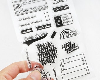 Decoration Clear Transparent Stamp,Phrase Rubber Transparent Stamp,Planner Bullet Journal,Decoration Scrapbooking