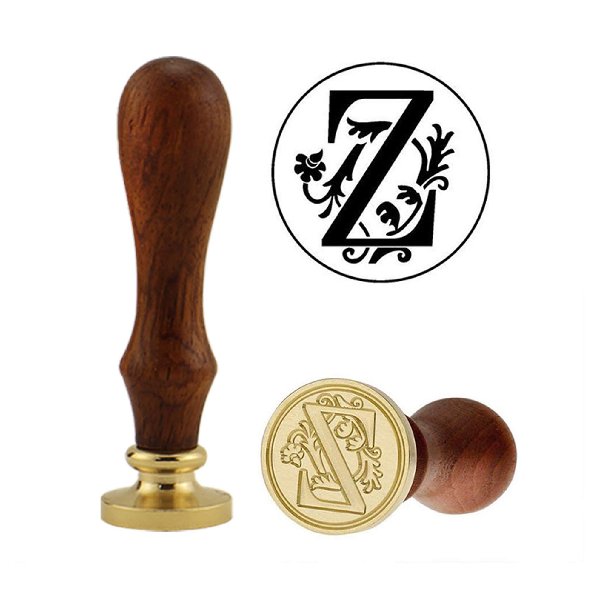 Alphabet Letter Wax Seal Stamproman Capital Stampwax Seal Etsy
