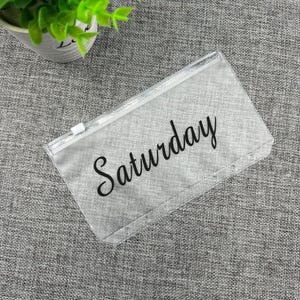 A6 Envelopes System,PVC Zipper Pouch – Gold Foil Budget Envelope, Cash Holder, Business Card Organizer, Planner Pocket for Binder & Wallet