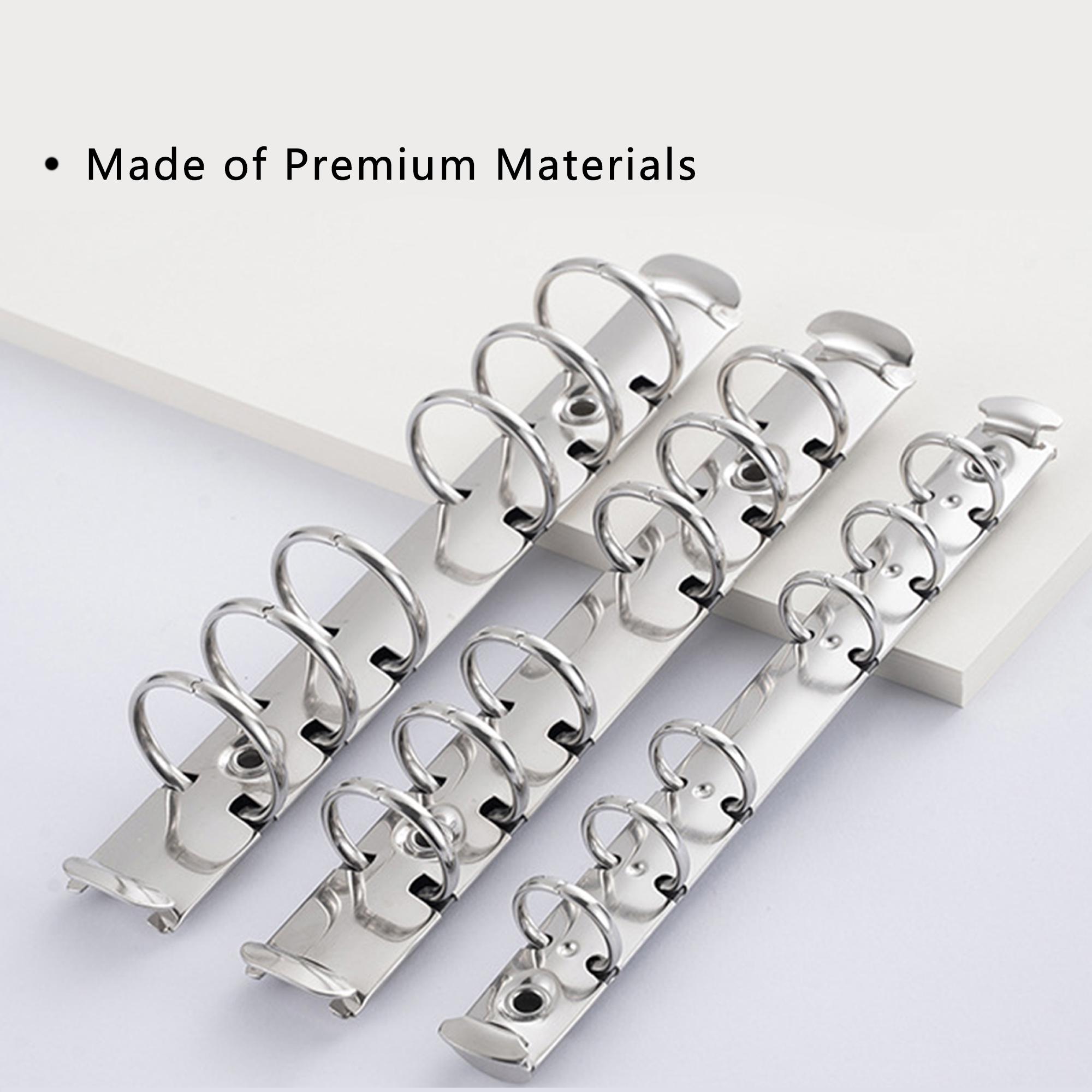 A6 Metal Binder Rings for Personal Planner,journal Spine,3 Sizes Ring ...