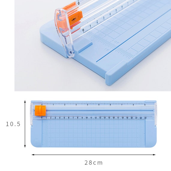 Handheld Paper Guillotine Ortable Cutting Tool for Crafts and Scrapbooking  Versatile Cutter for Crafts and Stationery Random Color 