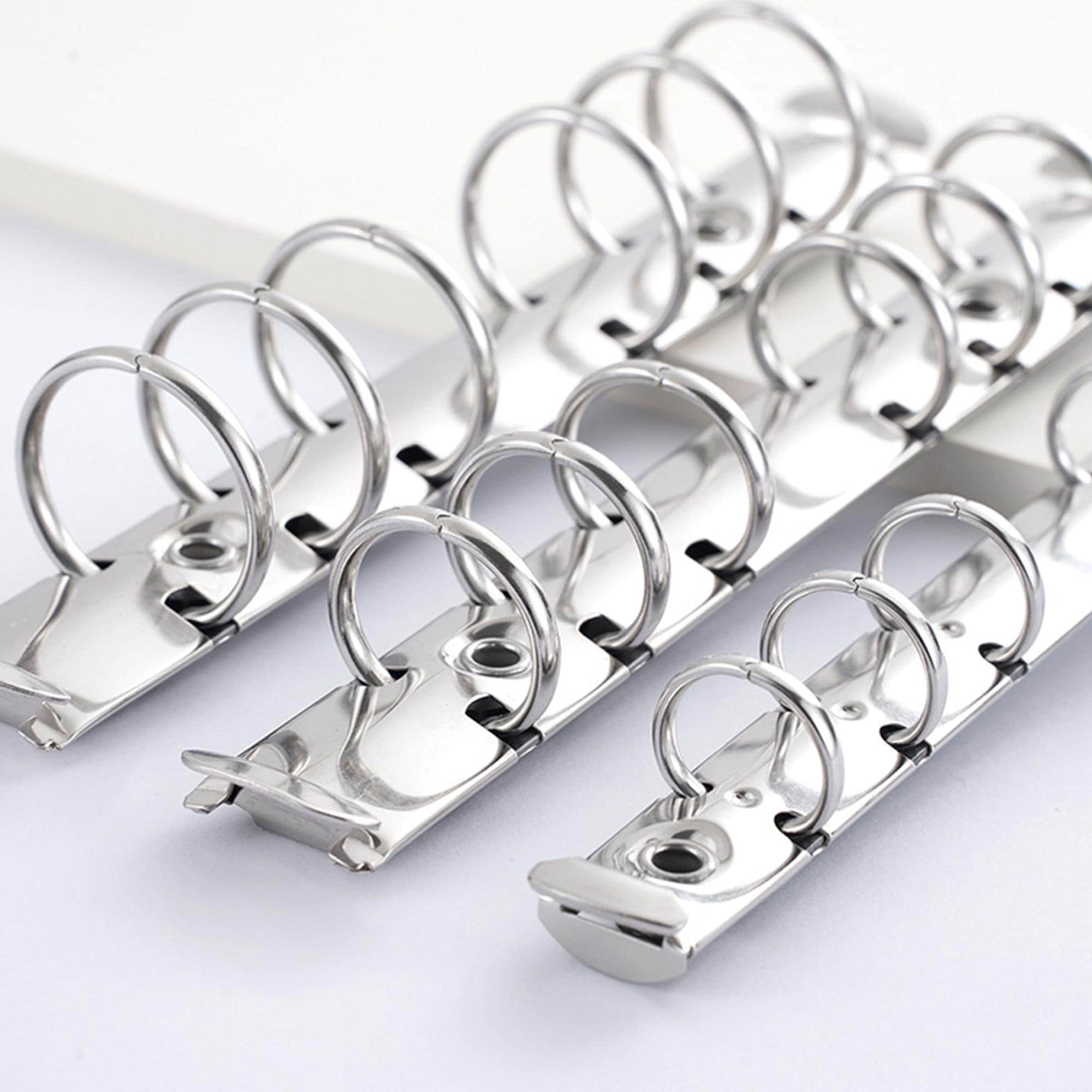 A6 Metal Binder Rings for Personal Planner,journal Spine,3 Sizes Ring ...