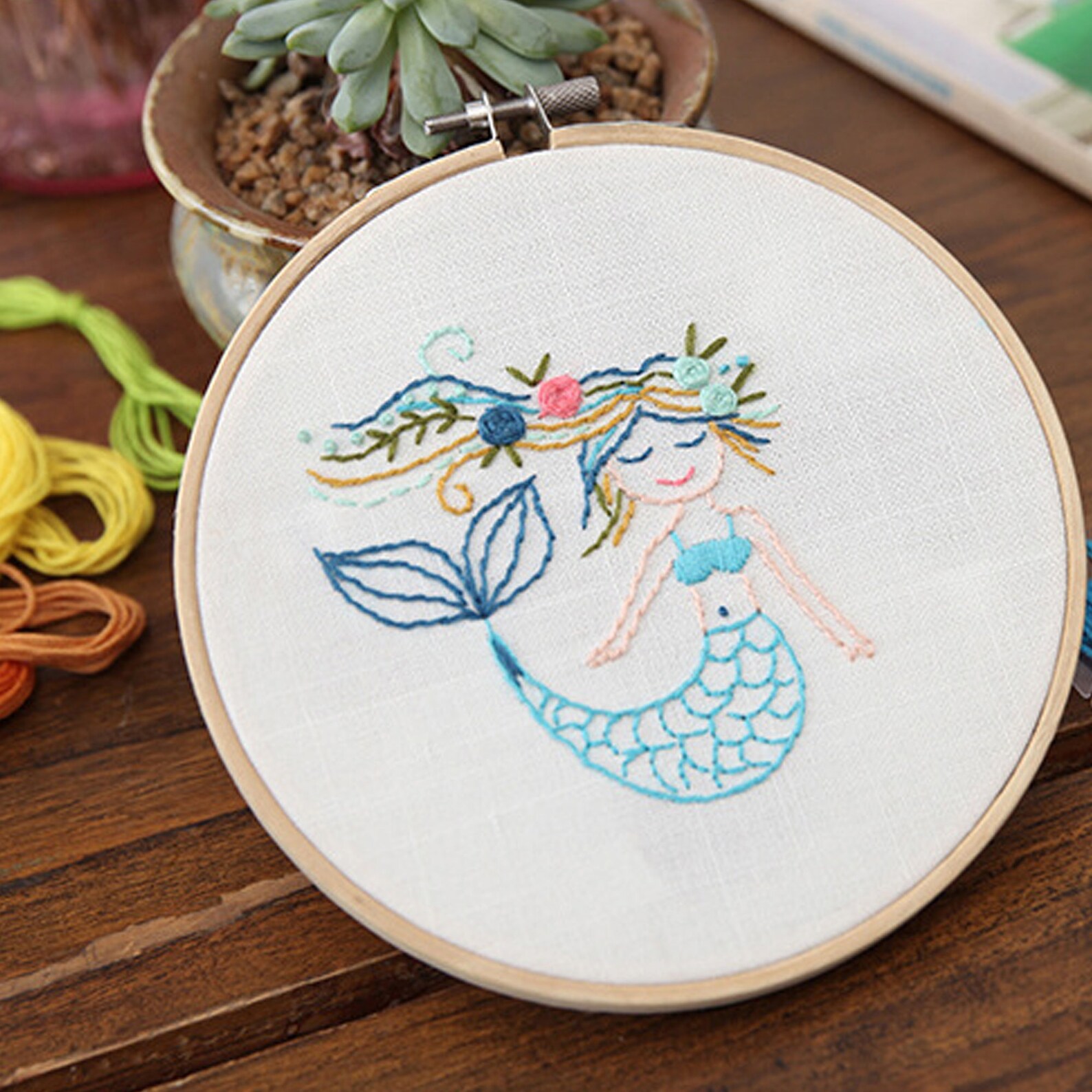 Fácil kit de bordado principiante Lindo kit de bordado a mano Etsy