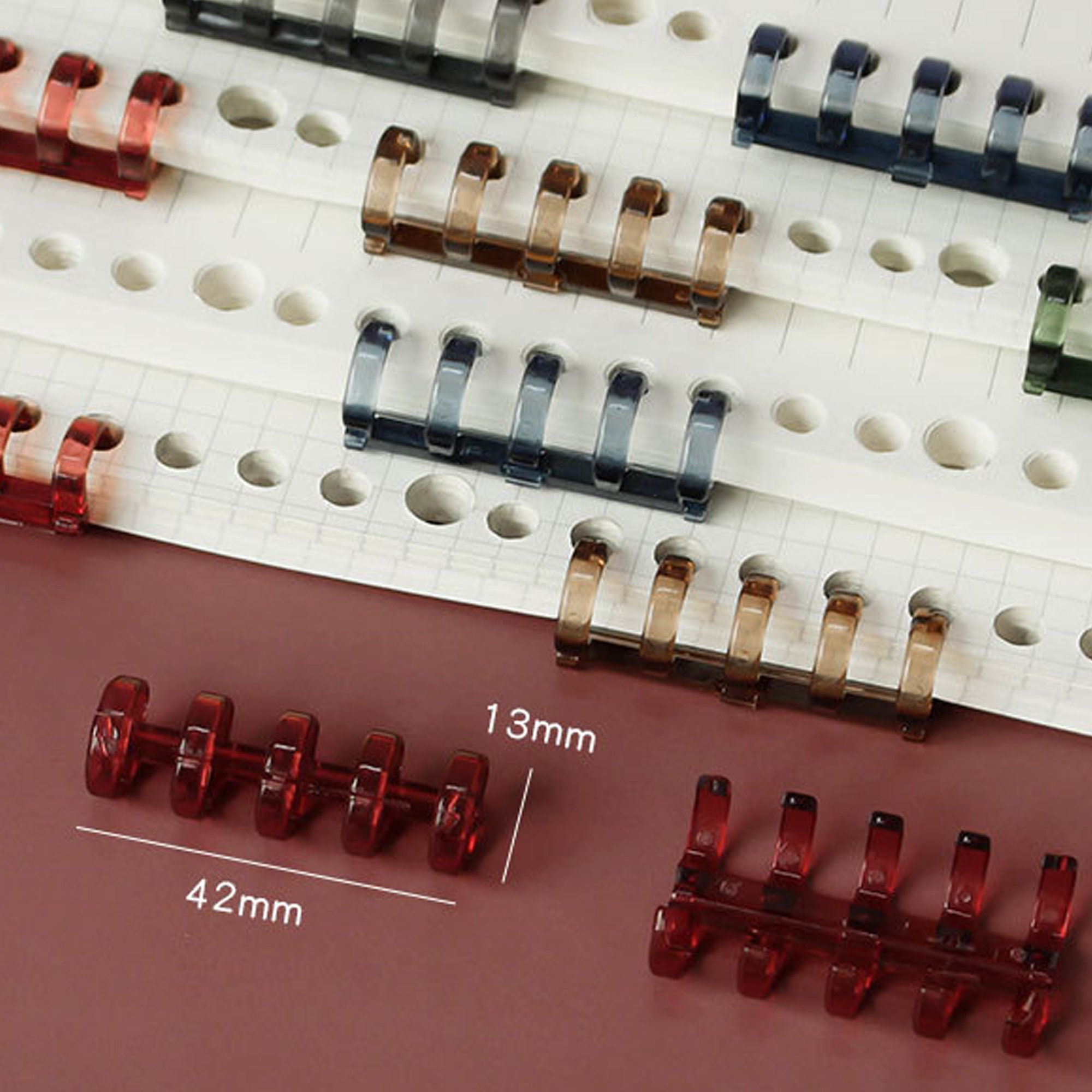 Coil Binding,plastic Binding Spiral Rings,diy Smart Ring Binder,a5,b5 ...