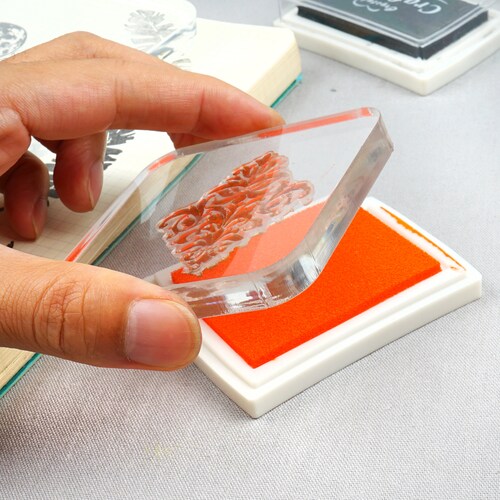 Acrylic Block for Clear Stamptransparent Stamp Blockacrylic Etsy