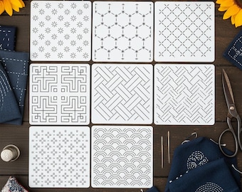 22 PZ STENCIL autodipinti modello di disegno per dipingere renne